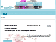 Tablet Screenshot of equilibrio-holistico.com